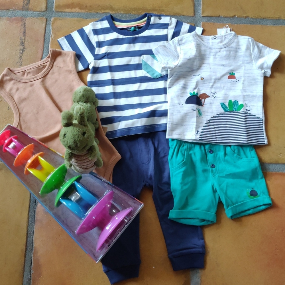 Boys 12 month gift bag
